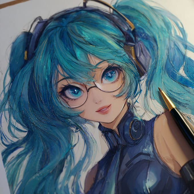 Draw beautiful anime art,fanart,and your original characters by ...