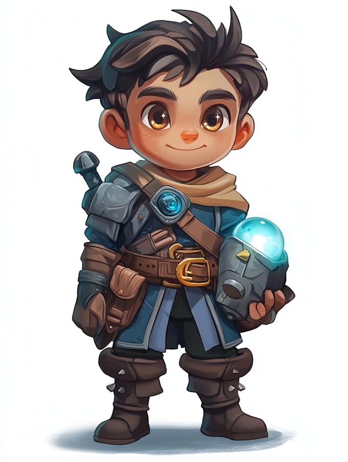 design 2d game character