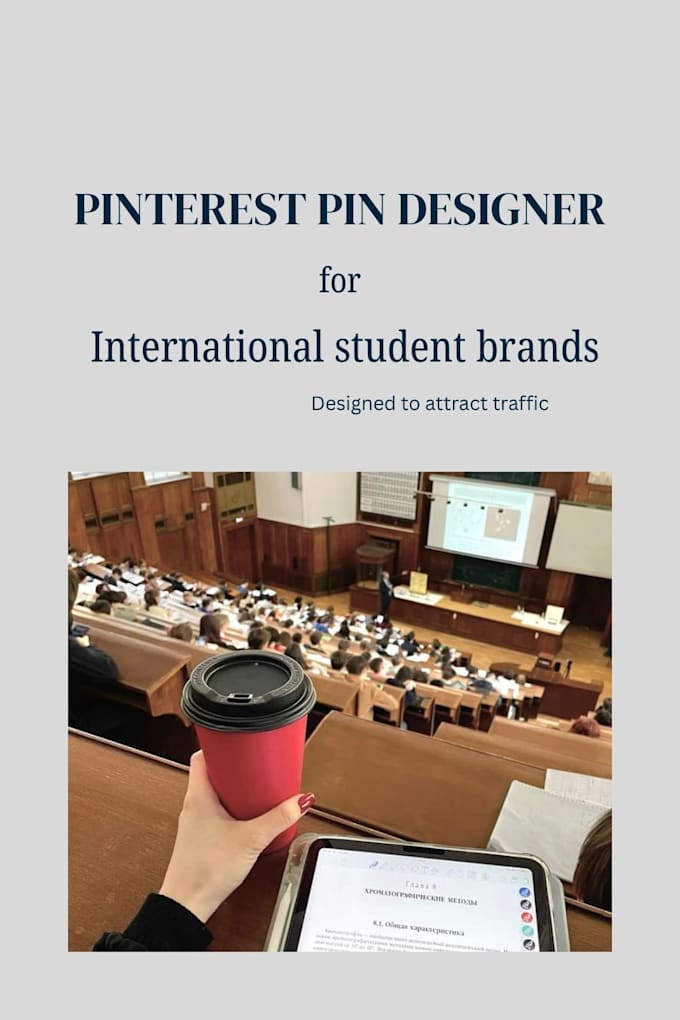 design scroll stopping pinterest pins for study abroad