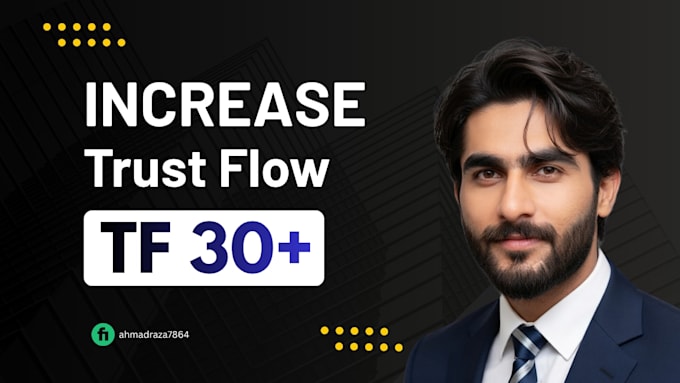 increase majestic trust flow tf 30 plus