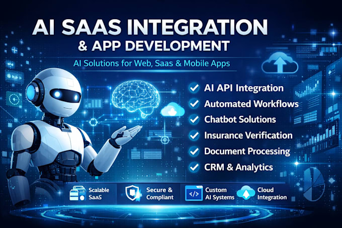 develop saas ai web integration, ai app integration system