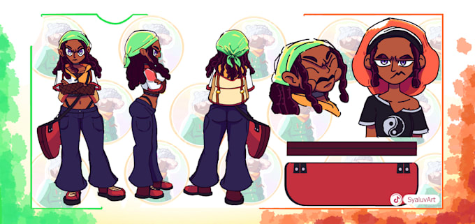 create or illustrate 2d characters