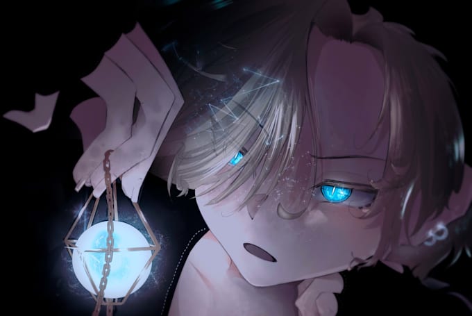 draw anime, charcter illustrations, concept art and oc art