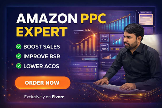 manage amazon PPC campaign, amazon advertising ads and reduce acos