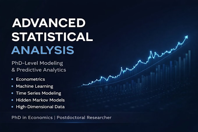 Perform advanced statistical analysis by Biforr | Fiverr