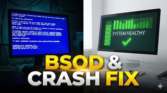diagnose and fix windows bsod, crashes, and dpc latency issues
