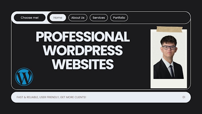 build a modern, fast and responsive wordpress website