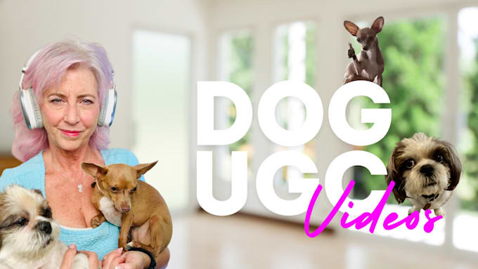 create pet ugc for your dog products or services