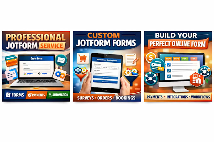 create custom jotform forms