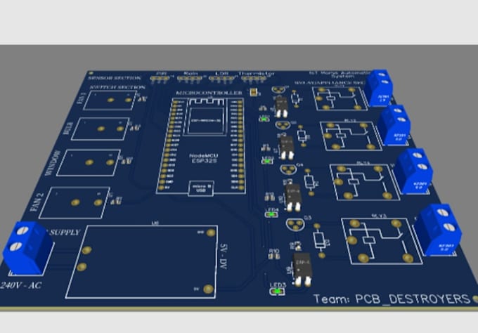 design pcb, schematic design, pcb layout, embedded system, raspberry pi iot