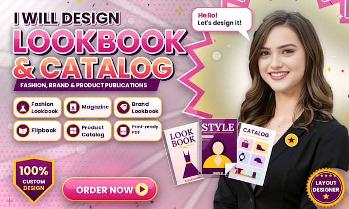 design fashion lookbook magazine brand lookbook flipbook product catalog design