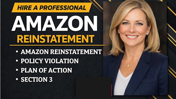 write amazon poa for amazon account reinstatement and amazon suspension