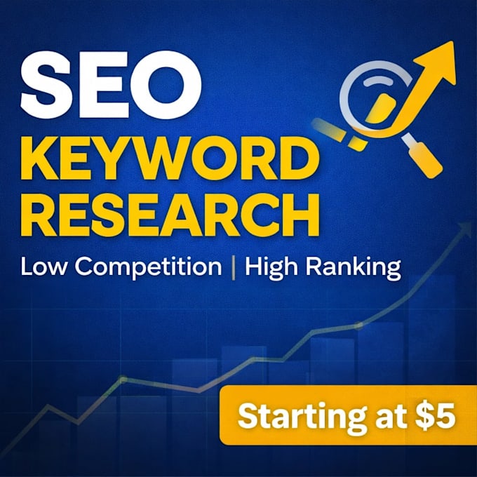 do the keyword research and competitor analysis for ranking