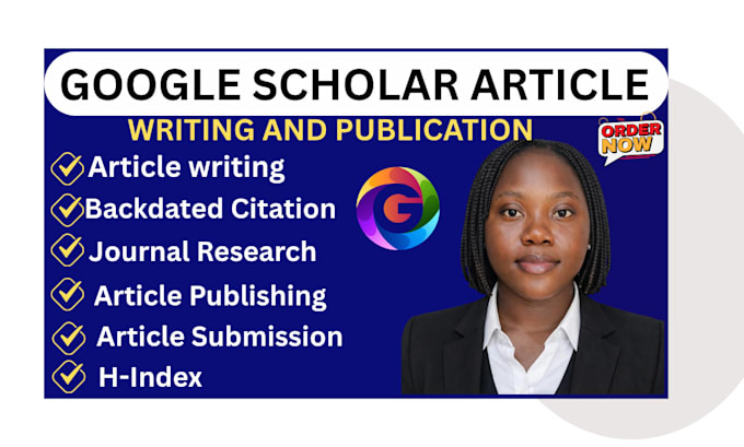 write and publish research articles on google scholar, scopus journal citations