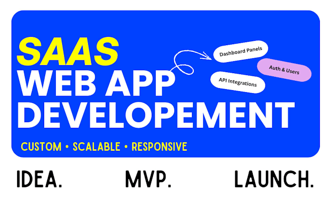 build custom saas web app, dashboard or ai automation system
