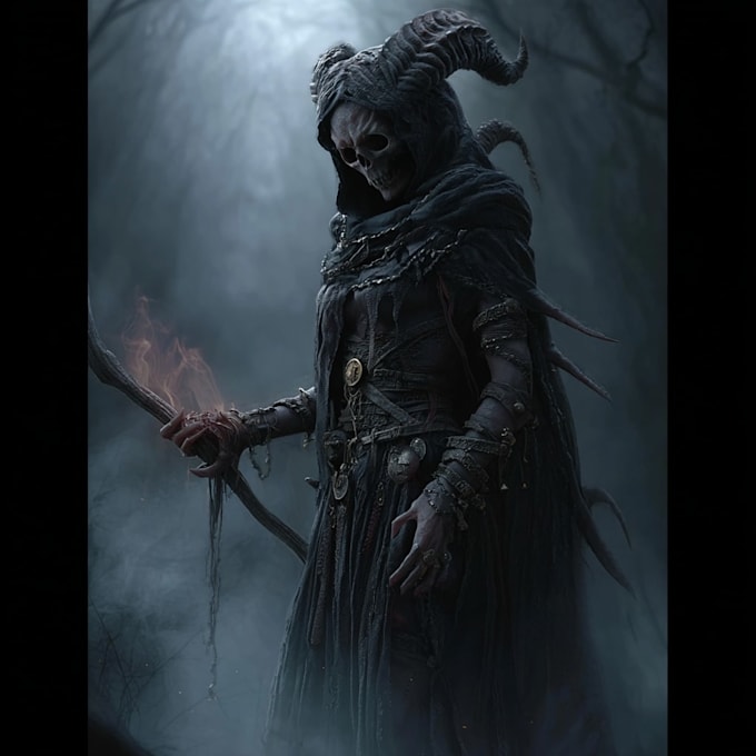 fantasy horror and fantasy horror character
