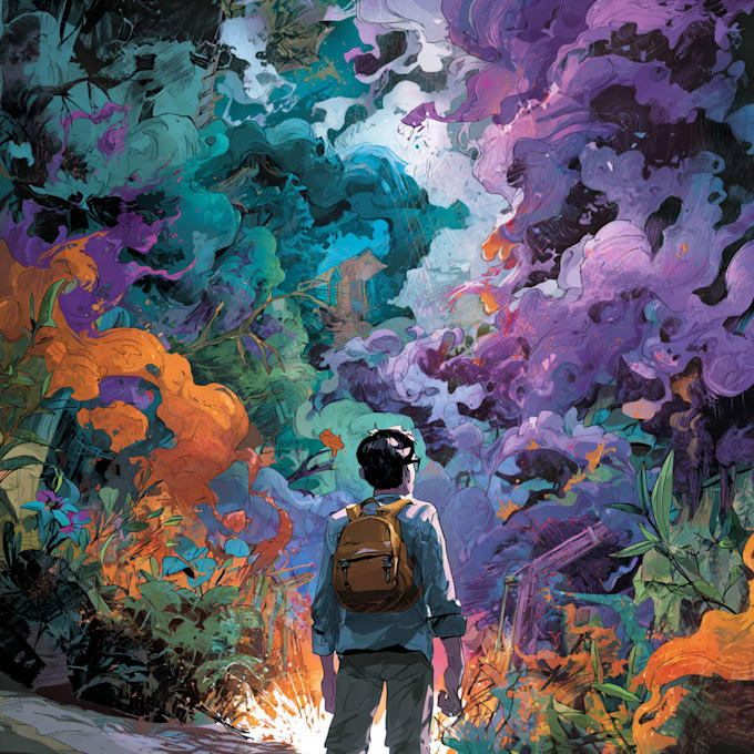 do comic book illustration graphic novel