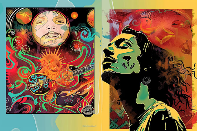create custom poster artwork for your band or concert