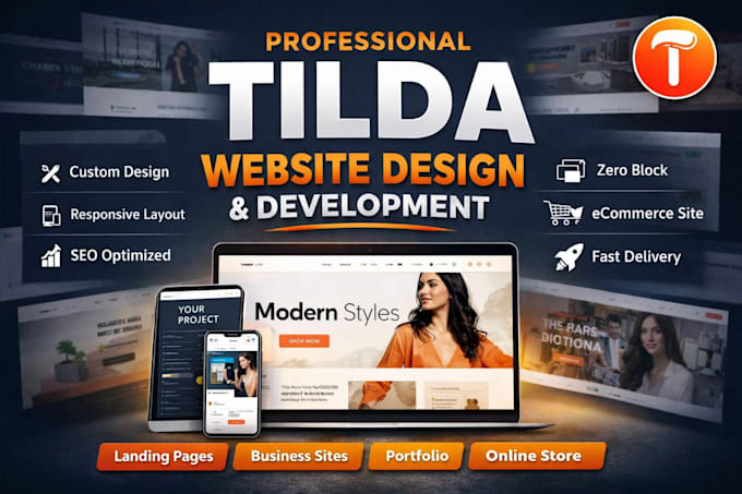 create you any website on tilda