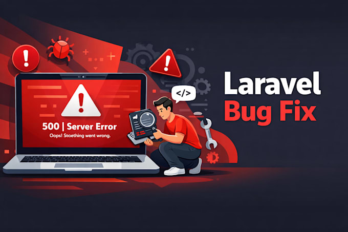 fix laravel PHP bugs, 500 errors, white screen and performance issues fast