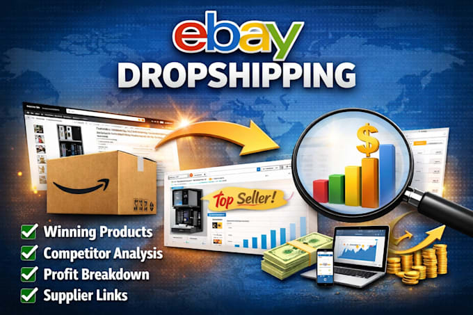 find profitable ebay dropshipping products