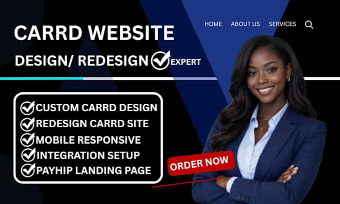 carrd website,carrd,carrd landing page,carrd website design