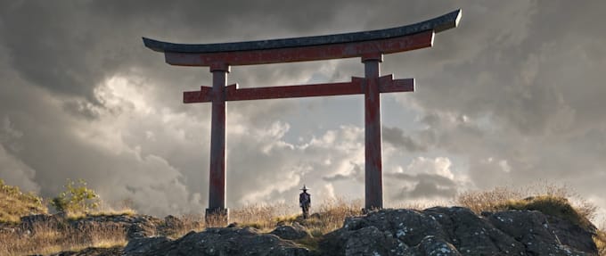 create realistic 3d environment and concept art with blender