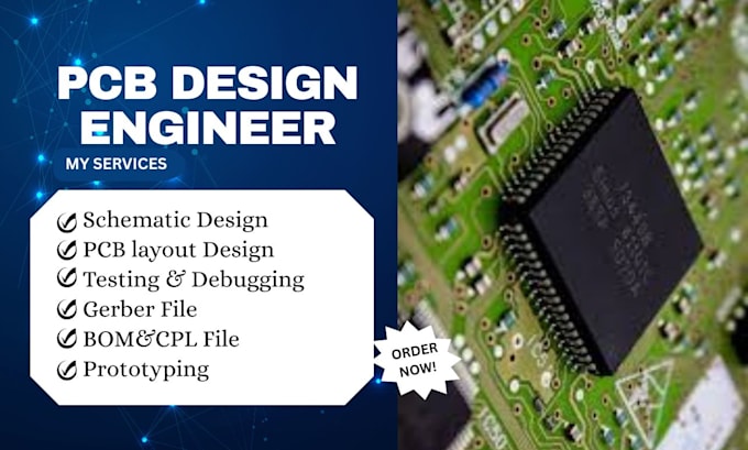 do schematic design pcb board layout circuit pcb design