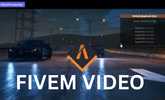 fivem loading screen, cinematic fivem trailer, video game intro,fivem logo,gta