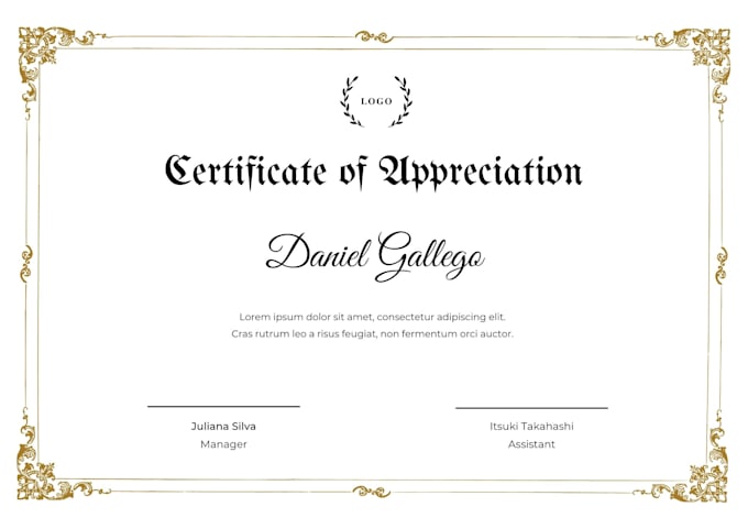 design custom certificate in canva editable and printable