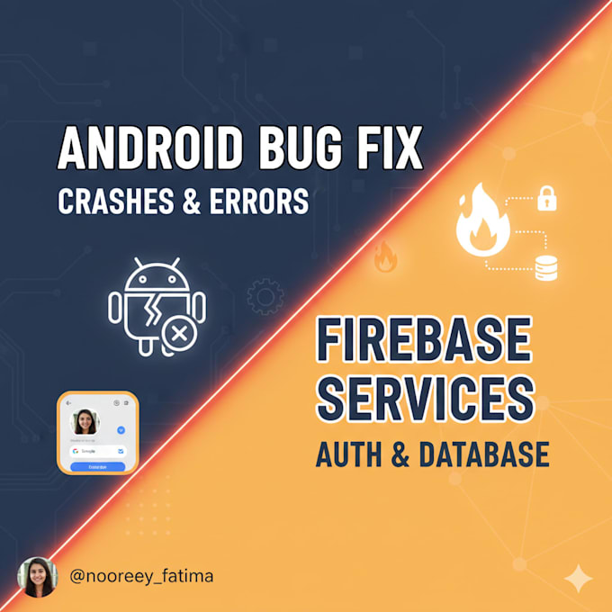 fix android app bugs and integrate firebase services