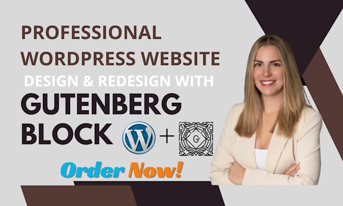 create gutenberg wordpress website using gutenberg blocks, spectra, or kadence