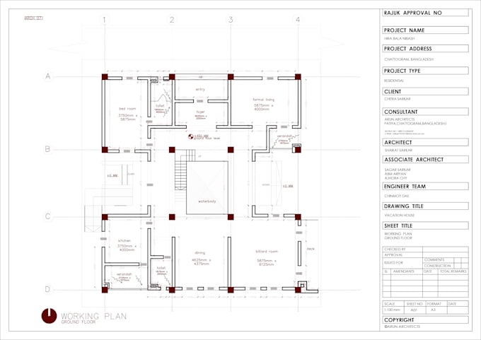 do architectural design, modelling and rendering for your project
