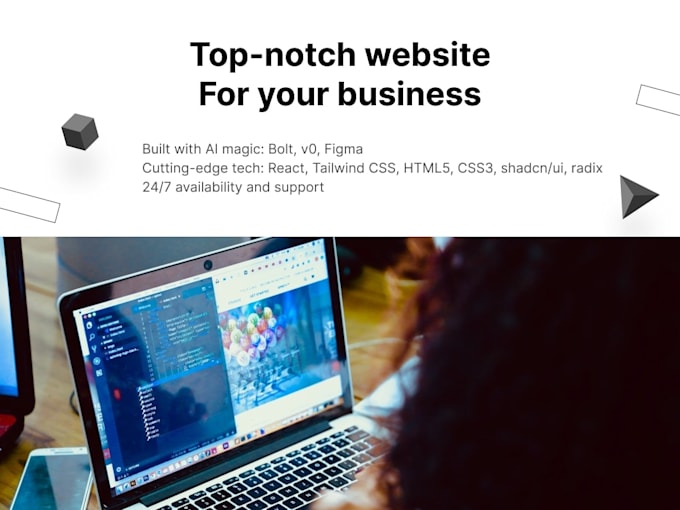 develop a responsive crossbrowser and userfriendly ai powered websites