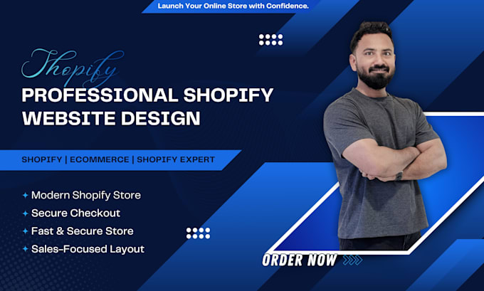 design or redesign a professional shopify dropshipping store