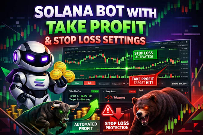 build you a solana trading bot with dashboard