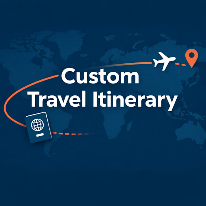 create your custom travel itinerary