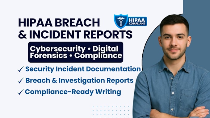 write hipaa breach, cybersecurity incidents reports