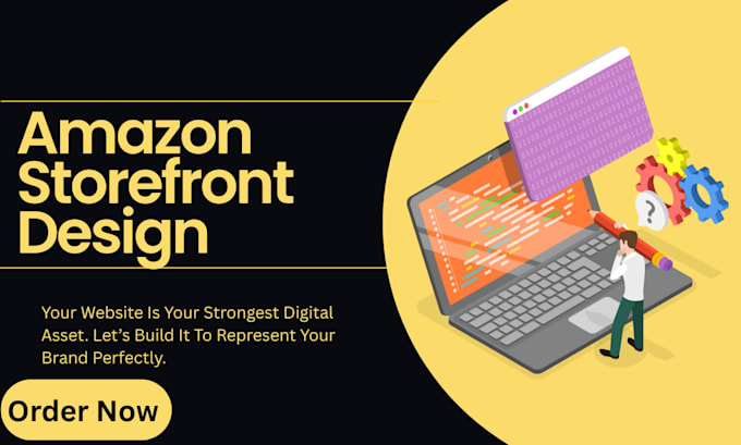 create your amazon brand store or storefront design