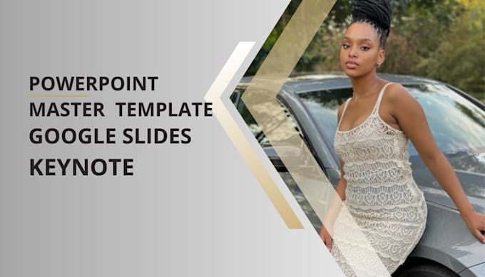 design a professional powerpoint presentation template
