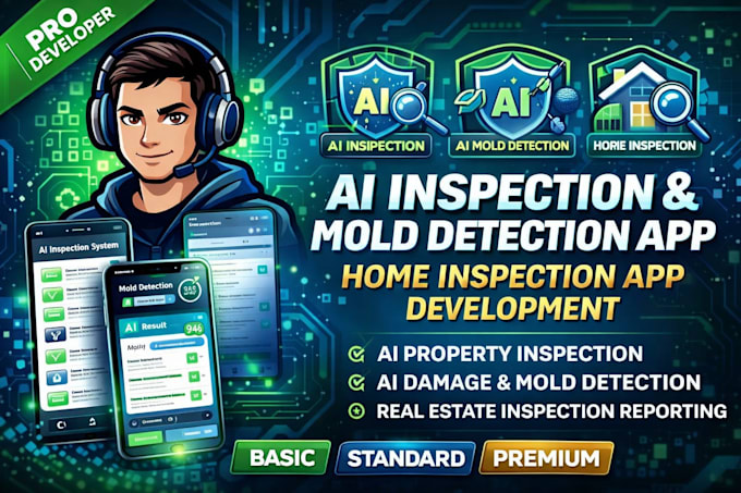 develop ai inspection app, ai mold detection, smart home inspection app