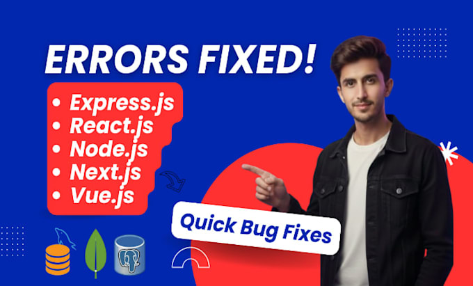 Fix bugs or develop nodejs react nextjs mern stack web app by ...