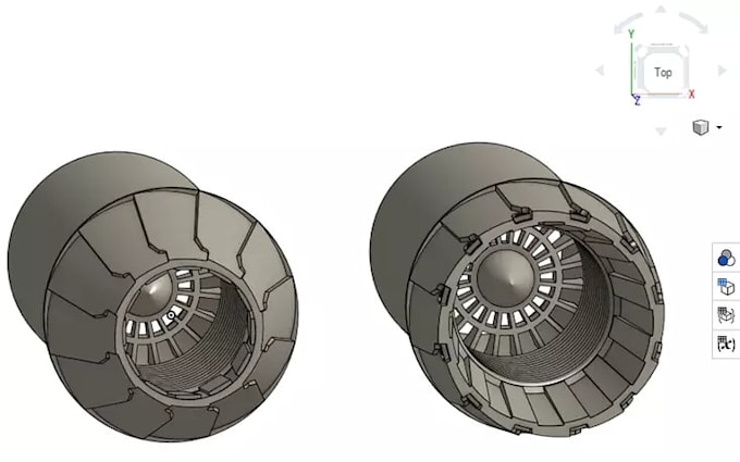 Do 3d cad design, product design, mechanical cad and 3d modeling for 3d ...