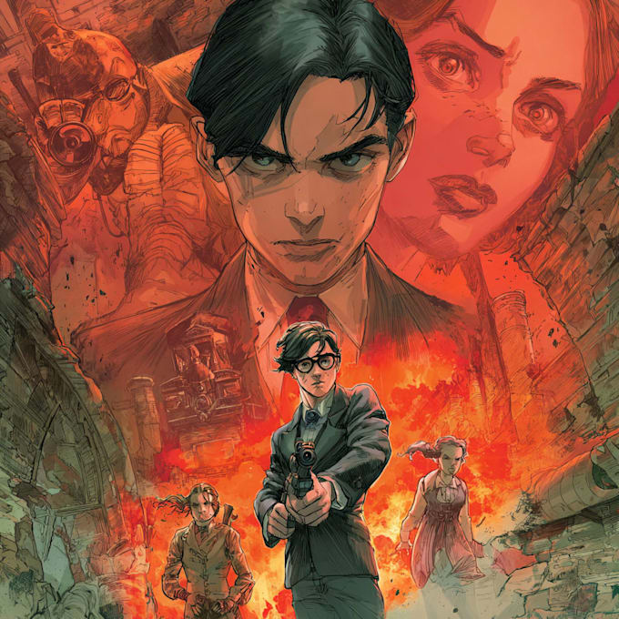 professionally color your comic, webtoon, or cover art