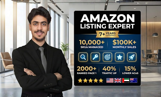 be your amazon lister expert amazon store manager