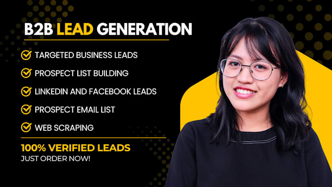 do targeted b2b lead generation linkedin leads and email scraping