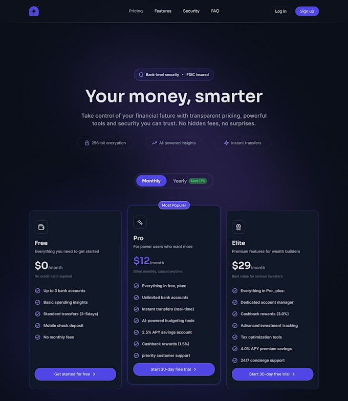 Design a high converting landing page for your product by Sola_ui | Fiverr