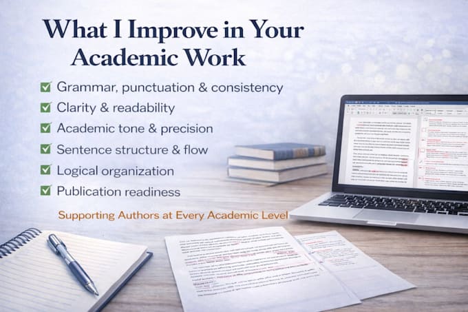 edit your academic paper, thesis or journal article