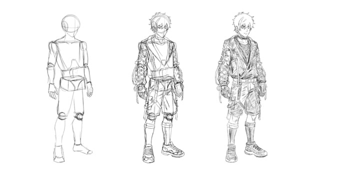 create game assets, concept art, and digital illustrations