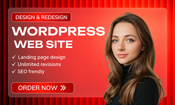 create a fast and modern business website in wordpress